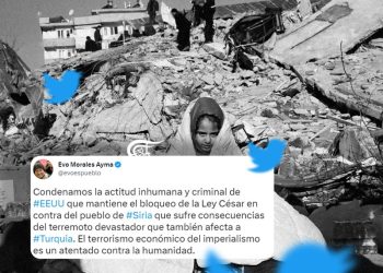 Evo Morales condena a EE.UU. por mantener sanciones contra Siria