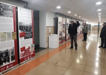 El Civivox Jus La Rocha acoge el mes de marzo la exposición itinerante que resume los 100 años de comunismo en Navarra