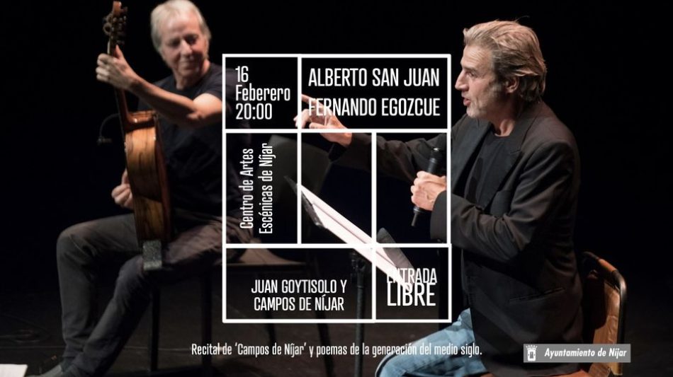 Simposium » Juan Goytisolo y Campos de Níjar » en el Centro de Artes Escénicas de Níjar