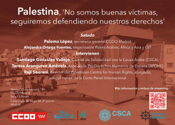 La causa palestina no cede: «No somos buenas víctimas: seguiremos defendiendo nuestros derechos»