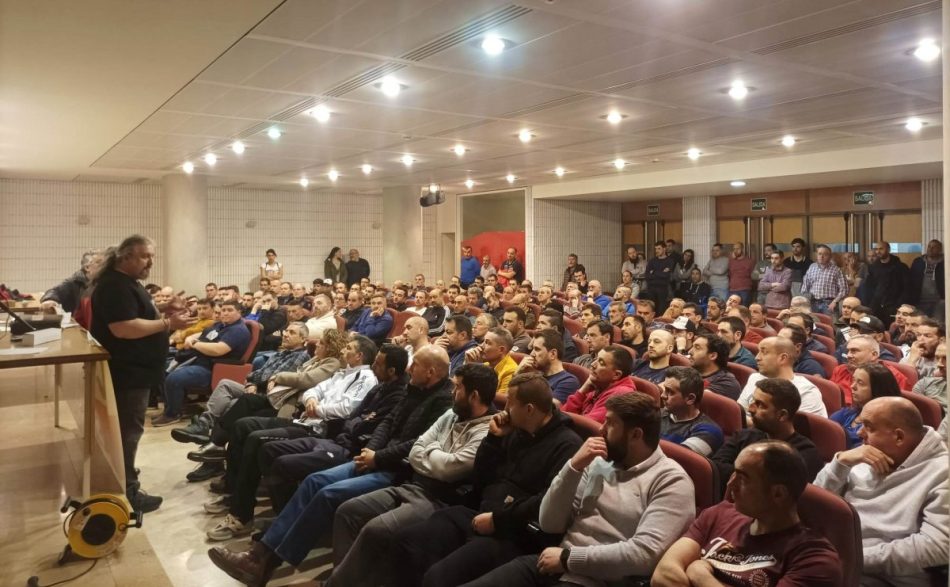 As asembleas de traballadores/as do metal de Lugo apostan polo conflito para conseguir un convenio digno