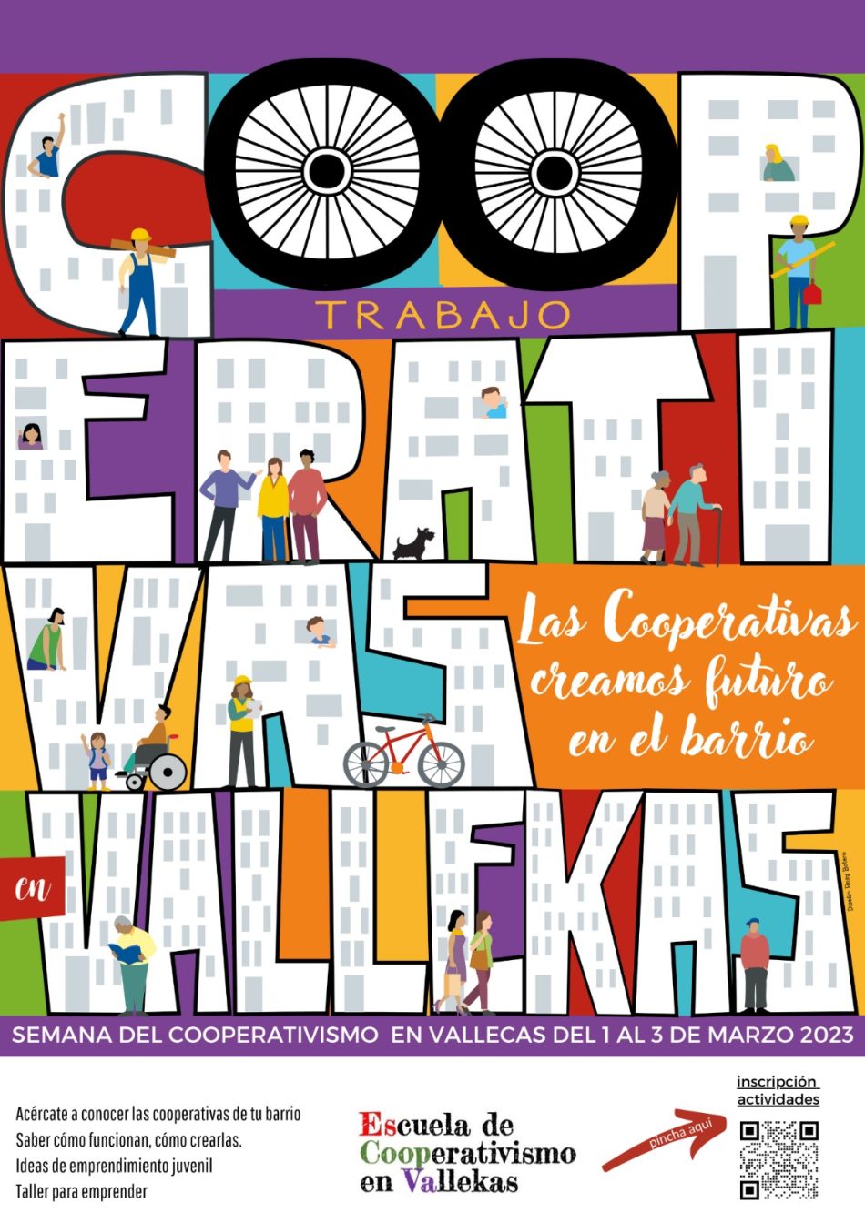Primera Semana del Cooperativismo en los distritos de Vallecas: 1-3 marzo