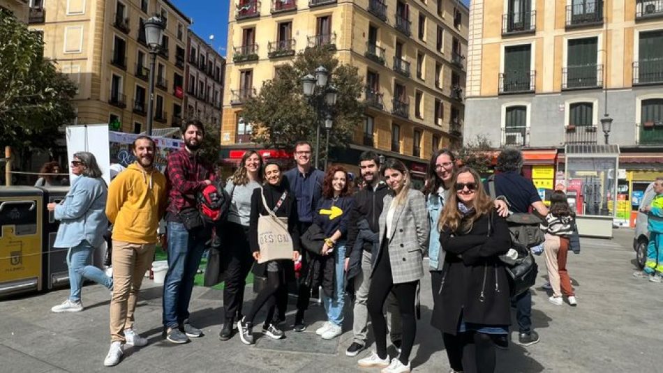 El círculo Centro de Podemos Madrid denuncia la falta de jardines y cuidados en el barrio