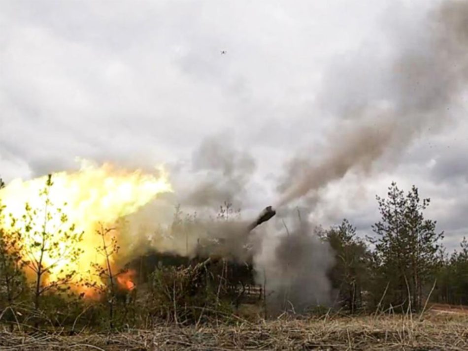 Fuerzas rusas avanzan sobre Márinka en Donetsk