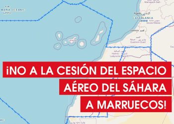 El PCE rechaza la cesión del espacio aéreo del Sáhara Occidental a Marruecos