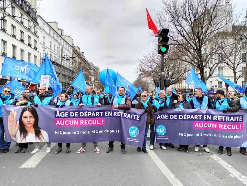 Francia vivió octava jornada de marchas contra reforma de retiro