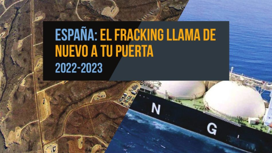 La red Gas No es Solución denuncia la dependencia de España y la Unión Europea del gas fósil estadounidense 
