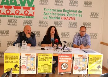 Pisos turísticos: las asociaciones vecinales demandan al Ayuntamiento y a la Comunidad de Madrid que hagan cumplir la legalidad