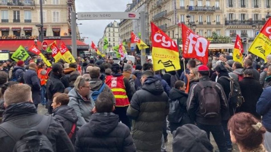 Francia alcanza su undécima jornada de protestas contra la reforma de las pensiones