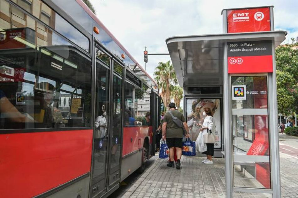 Compromís creará la Tarjeta Verde que ofrecerá acceso gratuito al transporte público a quien dé de baja un vehículo particular