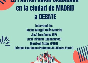 Debate sobre participación ciudadana con las candidaturas a alcaldía de Madrid