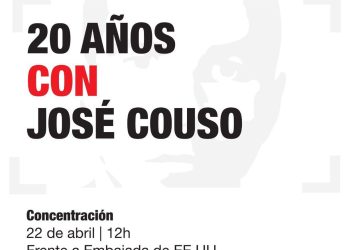 «20 años con José Couso»: Convocada concentración frente a la embajada de EE.UU. el 22 de abril