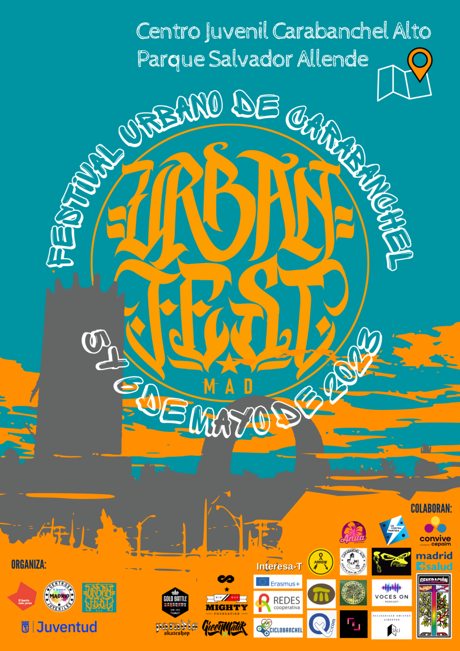 Vuelve el Festival Urbano de Carabanchel – Urban Fest Mad