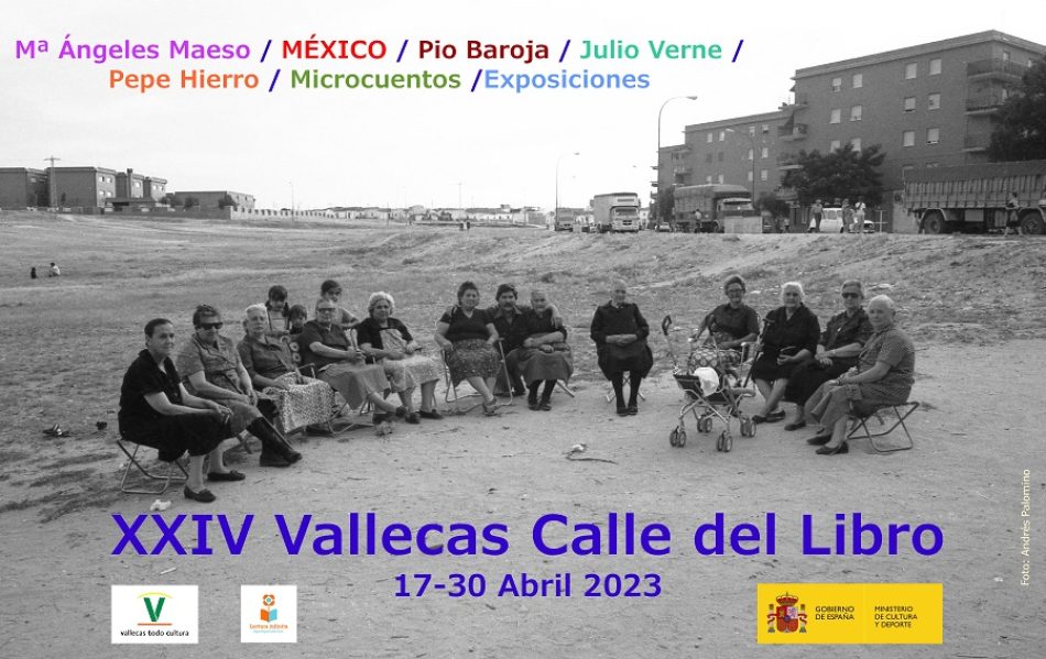 Presentación Vallecas Calle del Libro: 18 de abril en el Centro Cultural Paco Rabal