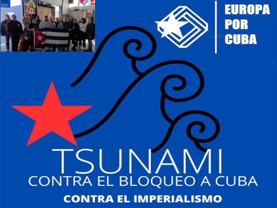 Cubanos y canadienses llenan contenedor en tsunami contra el bloqueo