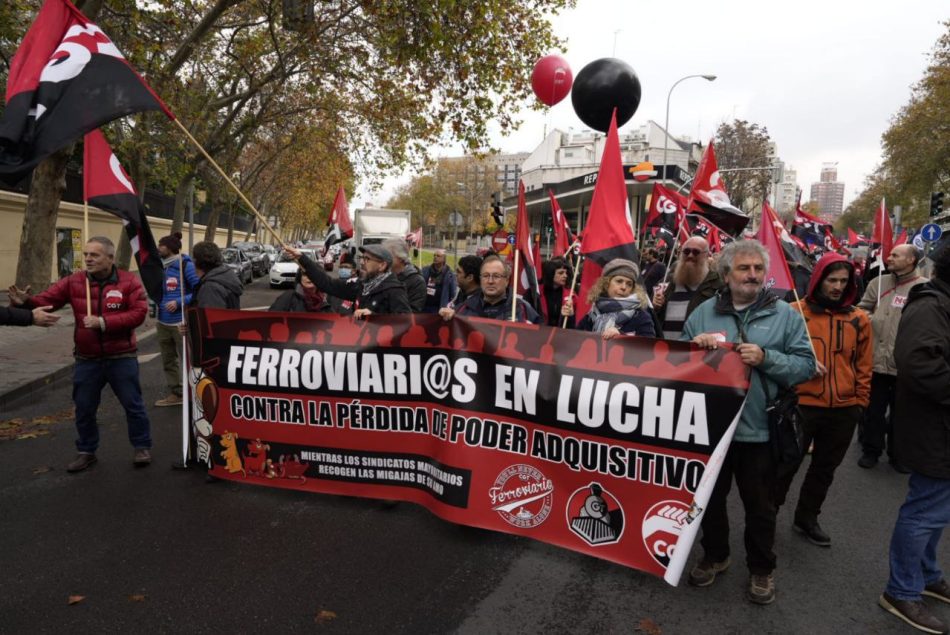 CGT anuncia una nueva jornada de huelga de 23 horas el próximo lunes 10 de abril