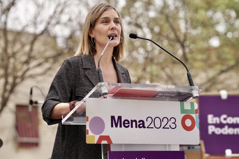 Albiach reivindica la candidatura de Yolanda Díaz y pide a ERC no equivocarse «de adversario»
