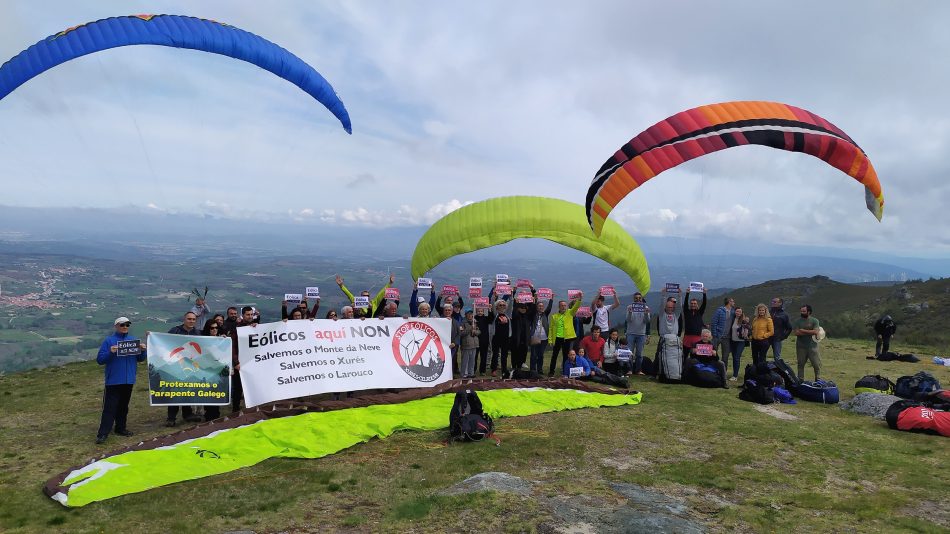 O parapente leva 5 meses esperando pola resposta da Secretaría Xeral para o Deporte sobre a protección do Larouco