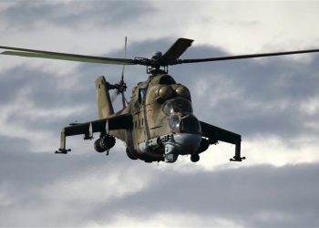 Helicópteros rusos destruyen bastión ucraniano en Kúpiansk