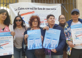 Aprobada en Sitges la primera moción impulsada por las inquilinas de VPO de La Caixa
