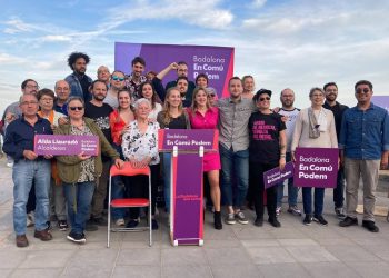 Aïda Llauradó presenta la renovada llista de Badalona En Comú Podem per a les Eleccions Municipals 2023