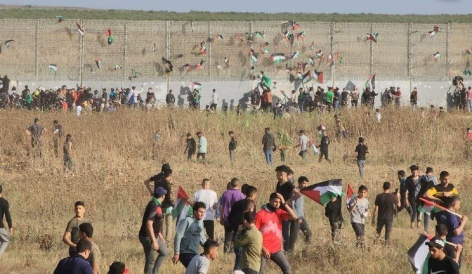 Gaza: Hieren a manifestantes en enfrentamientos con la ocupación