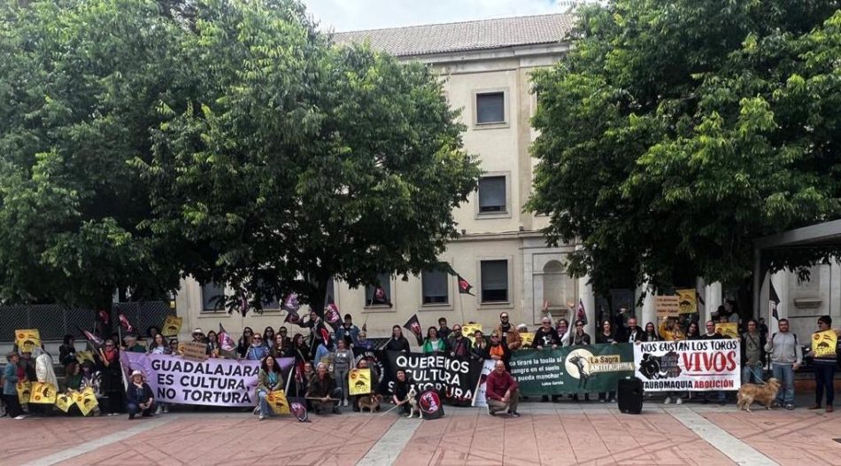 La II Manifestación Antitaurina en Castilla-La Mancha señaló a Emiliano García-Page y al alcalde de Cuenca, Darío Dolz, ambos «psoístas fanáticos de los tauricidios»