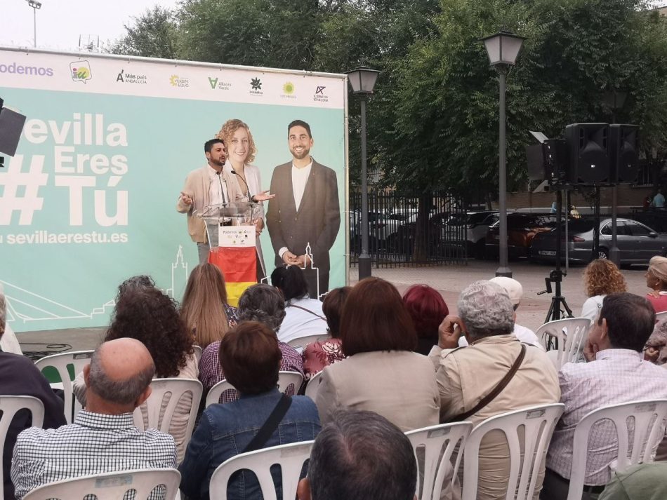 Podemos-Izquierda Unida insta al Ayuntamiento a poner en marcha los planes integrales del distrito Cerro-Amate