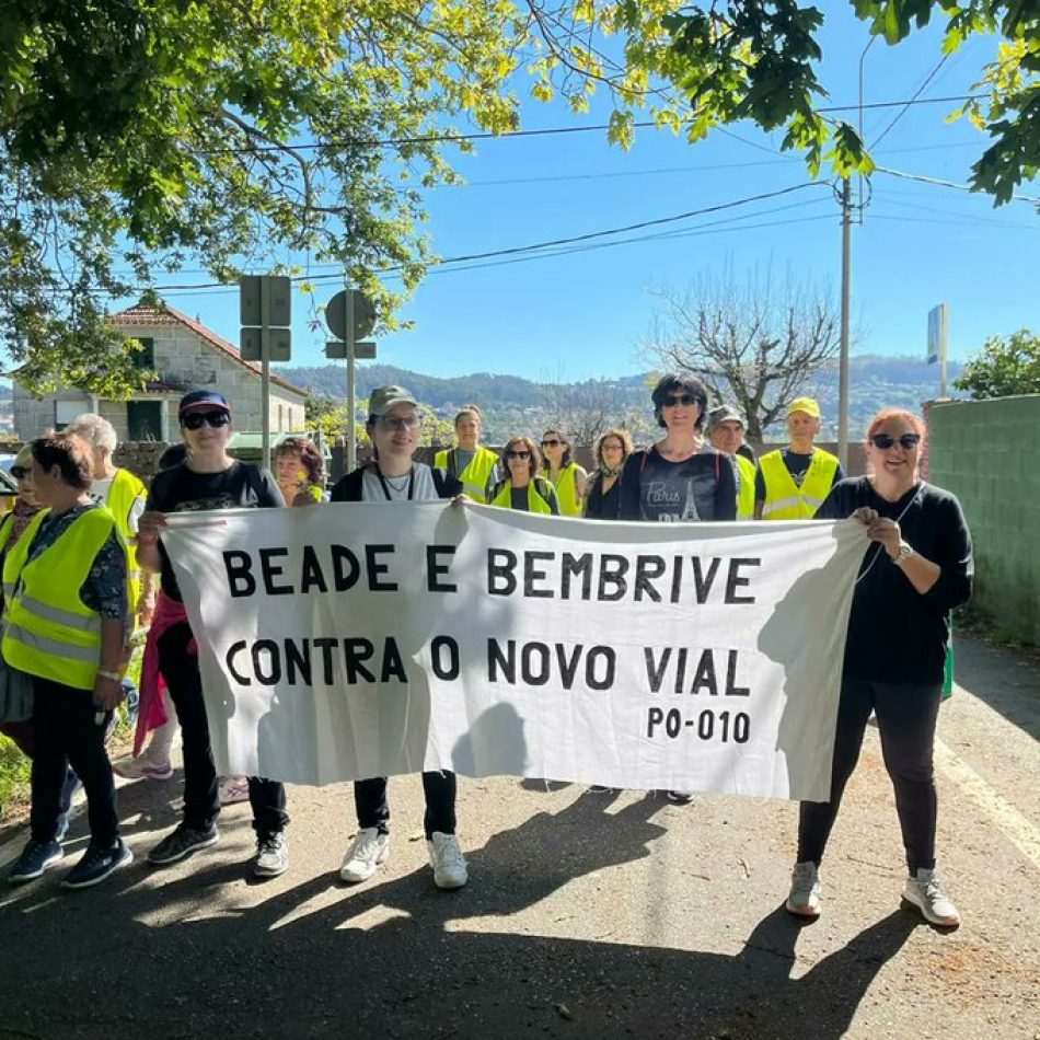 AVIBE e Bembrive en Pé, contra a construción de macroinfrastructuras Vial PO0-10 e a Autovía A-52
