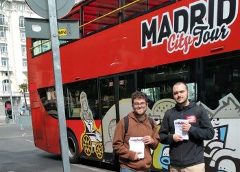 Trabajadores de Madrid City Tour / Eulen denuncian su situación precaria y demandan mejoras en sus condiciones laborales