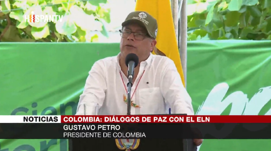 Presidente de Colombia propone al ELN un cese al fuego regional