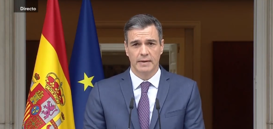 Pedro Sánchez adelanta las elecciones generales al 23 de julio