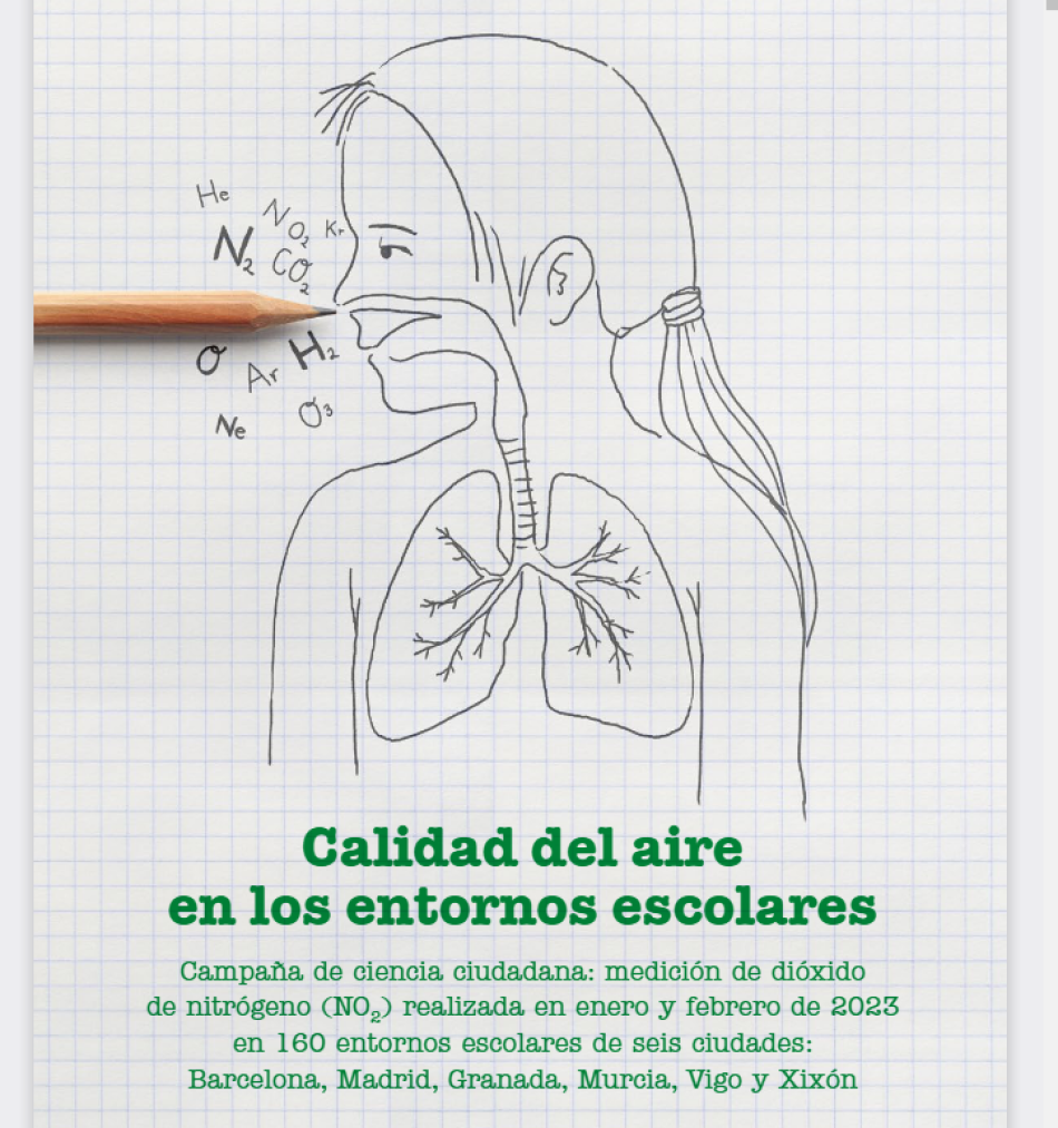 Ecologistas en Acción presenta el informe ‘Calidad del aire en los entornos escolares’