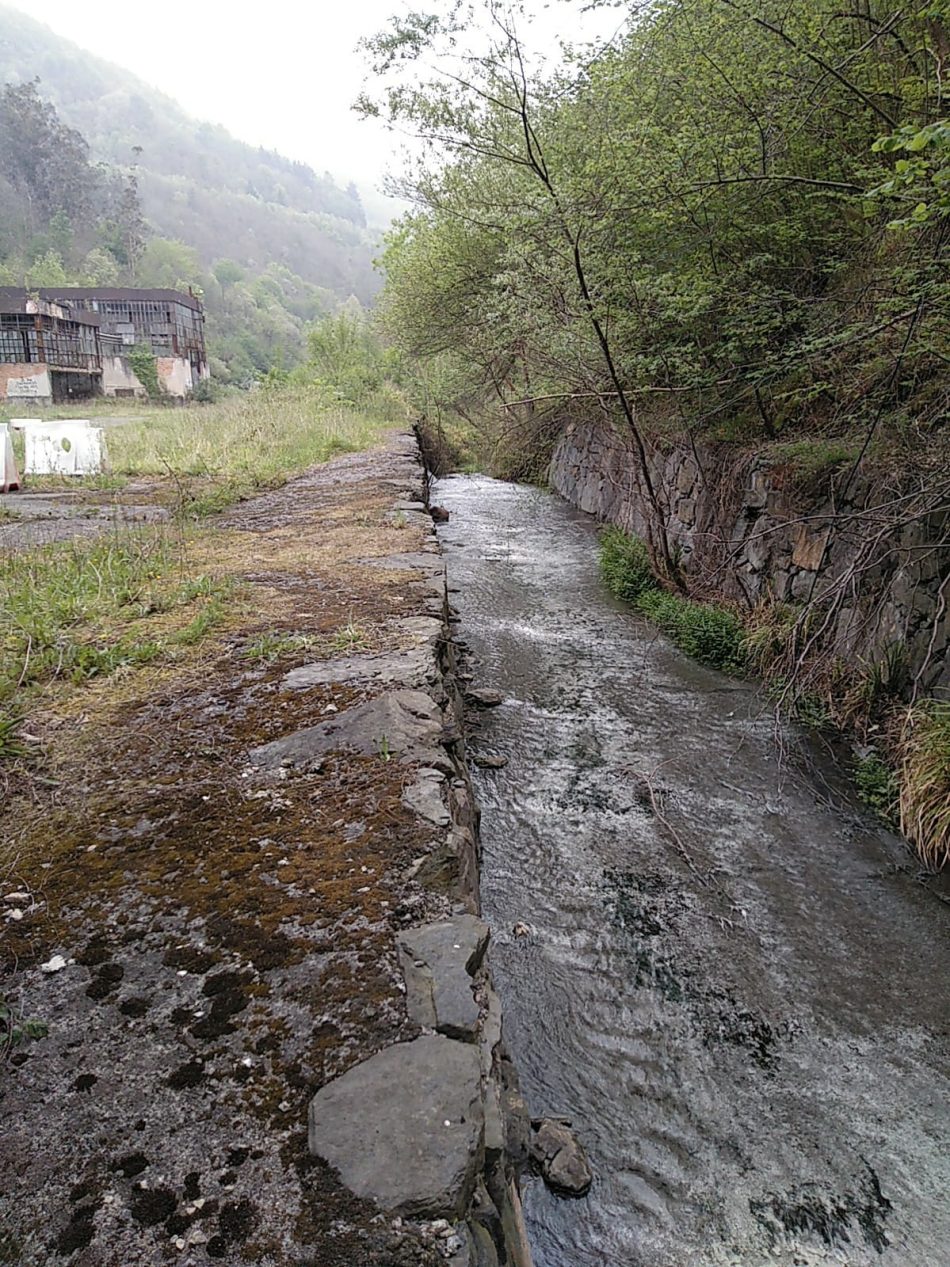 Hunosa de nuevo sancionado por por los vertidos del Pozo Polio en Mieres