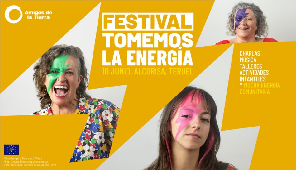 Amigos de la Tierra organiza el primer festival por la Energía Comunitaria