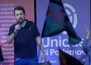 Pablo Iglesias: «Sánchez se pone de rodillas ante la dictadura de Marruecos»