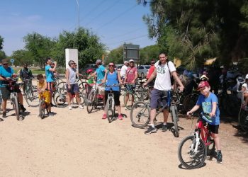 Éxito de participación en la 1º marcha en bicicleta por el Anillo Verde del Este