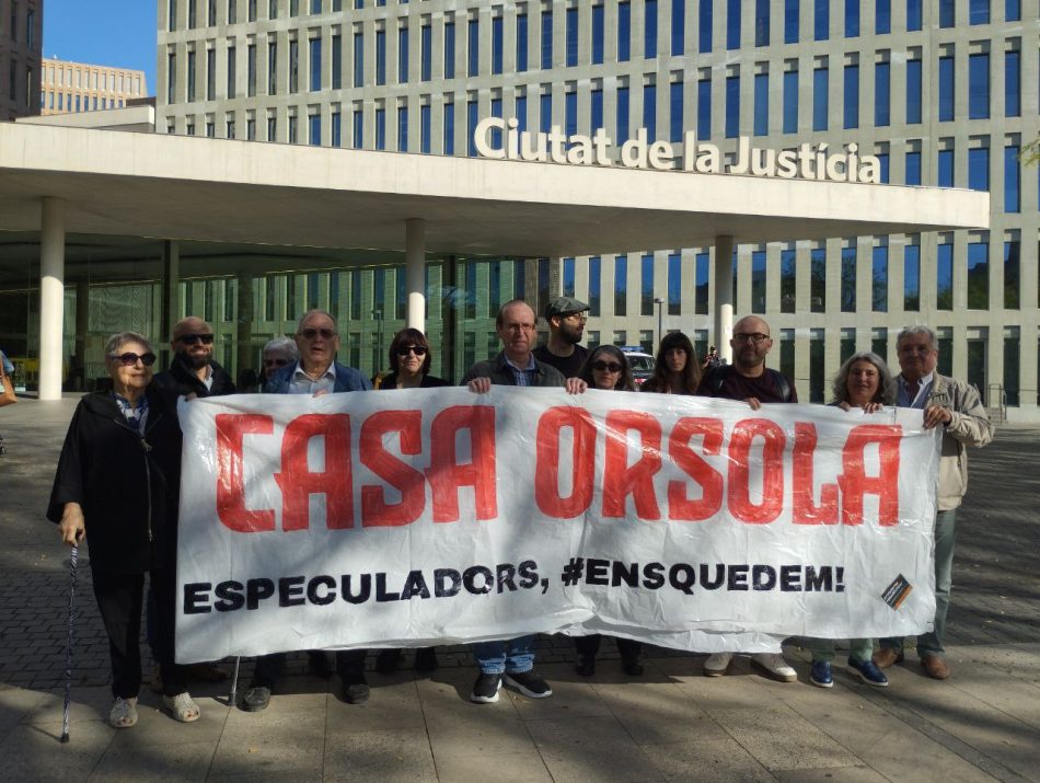 Suspendido provisionalmente el primer desahucio de Casa Orsola