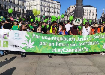 Miles de personas se concentran en Madrid en defensa de sus derechos cannábicos a pesar de las trabas de la Delegación de Gobierno