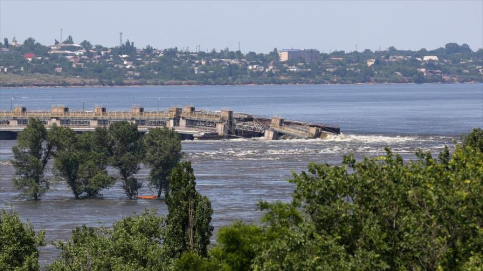 China advierte sobre un desastre nuclear tras ataque a presa de Kajovka