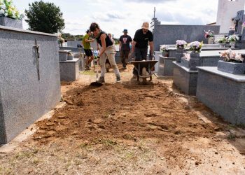 Suspendida la búsqueda de cinco republicanos desaparecidos en el cementerio de Casas de Belvís