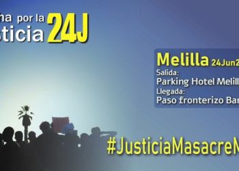 Convocatoria unitaria 24J, 2023. “Masacre de Melilla: un año sin justicia, un año de impunidad”