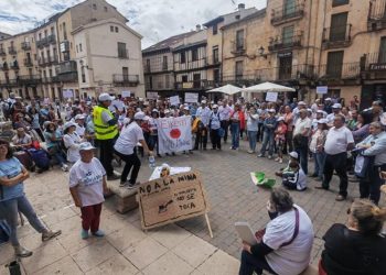 Los vecinos del Nordeste de Segovia se concentran en Sepúlveda contra el proyecto minero que amenaza su forma de vida