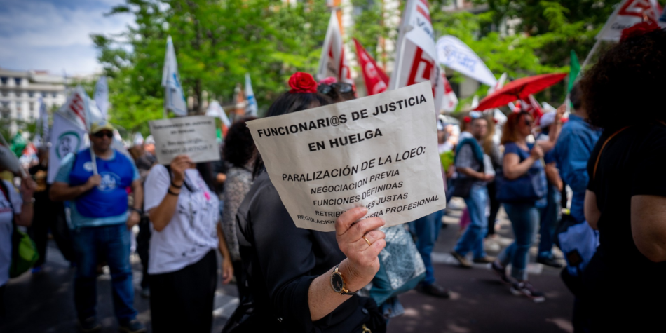 El personal de la Administración de Justicia celebra asambleas permanentes en sedes judiciales