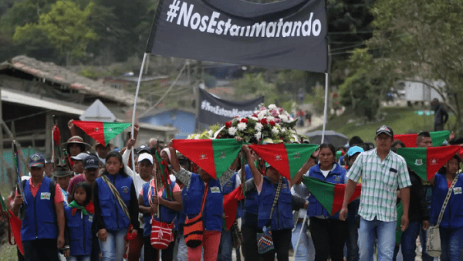 Denuncian otro asesinato de guardia indígena en Cauca, Colombia