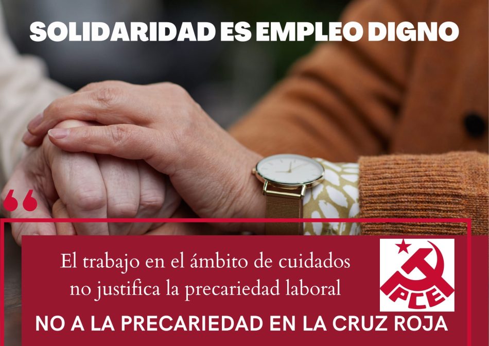 El Partido Comunista de España denuncia «un incremento» en la precariedad de los trabajadores de Cruz de Roja en la provincia de León