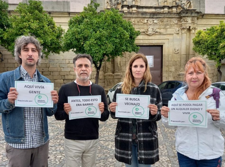 Adelante Andalucía dice que Pelayo “mintió” en la campaña si ahora dice que el modelo que quiere para Jerez es el de Málaga