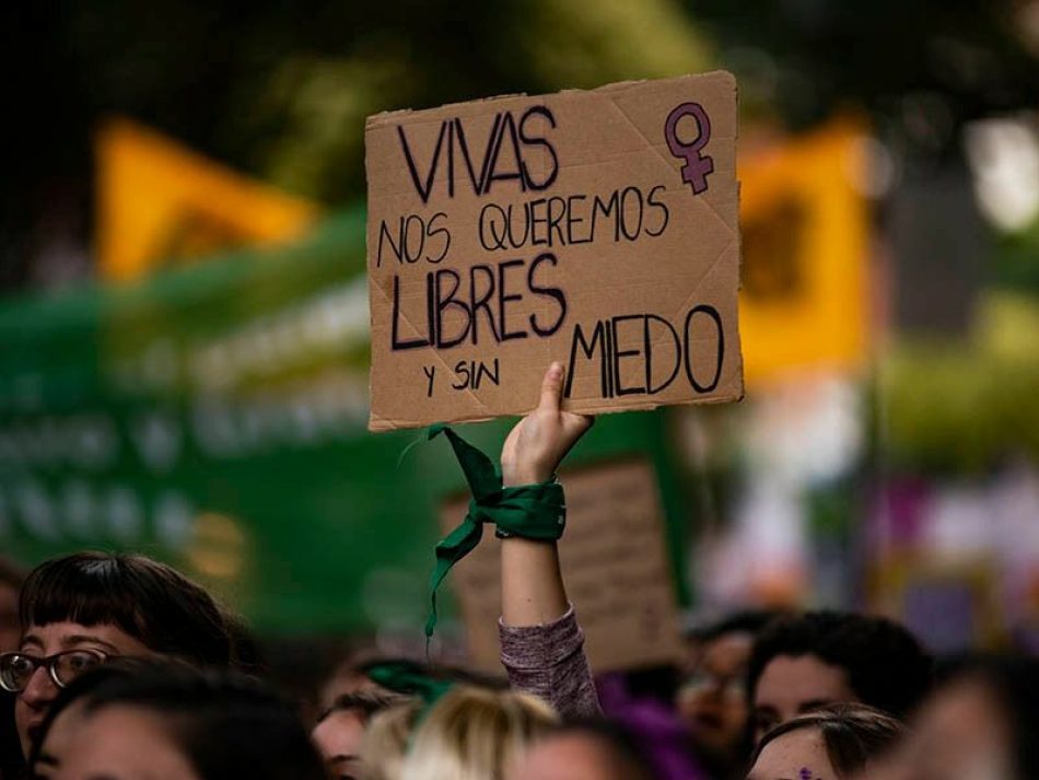 Movilizaciones masivas en Argentina contra la violencia de género en el octavo aniversario del Ni Una Menos