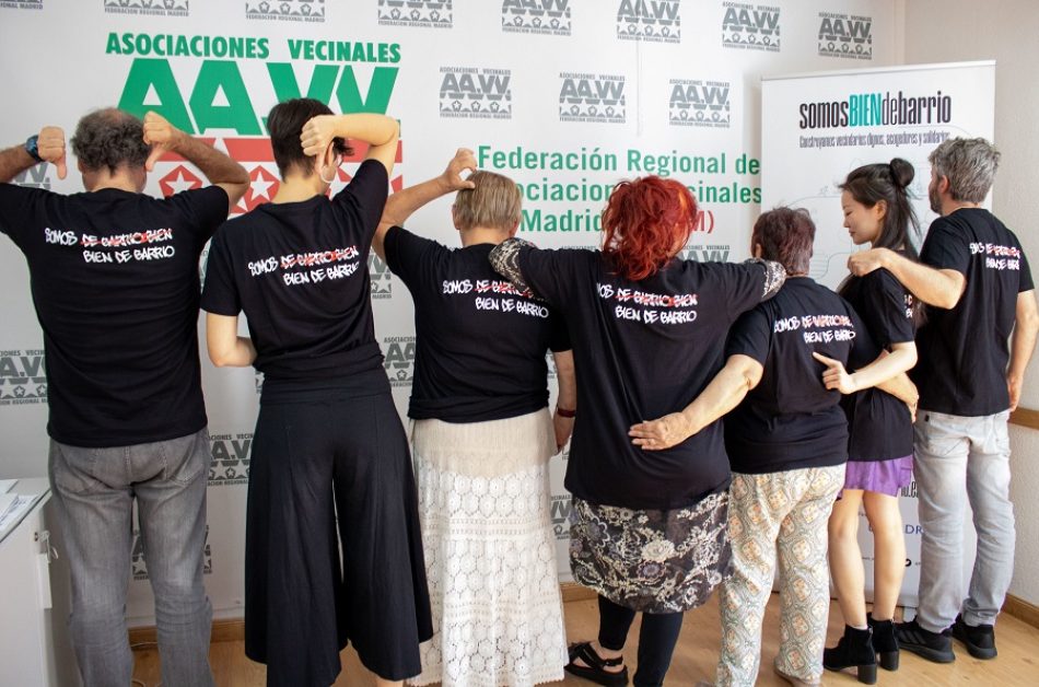 “Somos Bien de Barrio”: la campaña de la FRAVM que pone en valor la colaboración y la solidaridad frente al clima de crispación actual