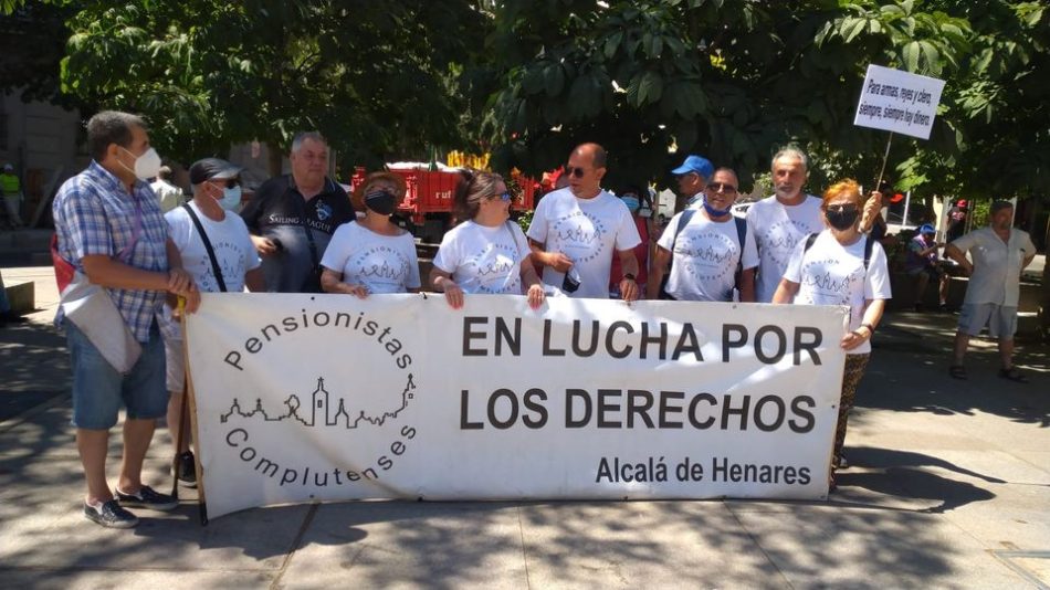 Pensionistas Complutenses y Mujeres pensionistas: «nuestros Lunes al Sol y demás movilizaciones van a continuar»